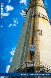 Power Plant Chimney Stack Elevator, Florida