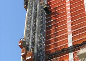 Construction Hoist, Hudson Yards, NY